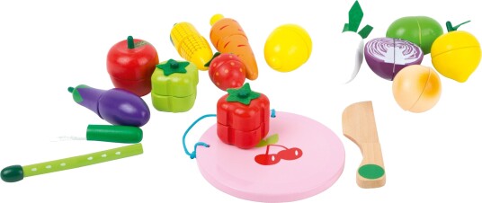 Small Foot Magnetisk Lekesett Med Frukt Og Grønnsaker 3+ År 32 Deler