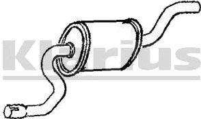 Midtre lydpotte VEGAZ FS-646 Midtre lydpotte VEGAZ FS-646