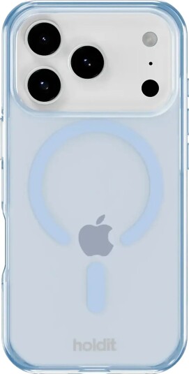 Holdit Transparent Case Magsafe iPhone 17 Pro Max Mineral Blue