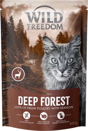 Wild Freedom Adult Deep Forest Kornfri Tørrfôr Hjort 400g Wild Freedom Adult Deep Forest Kornfri Tørrfôr Hjort 400g