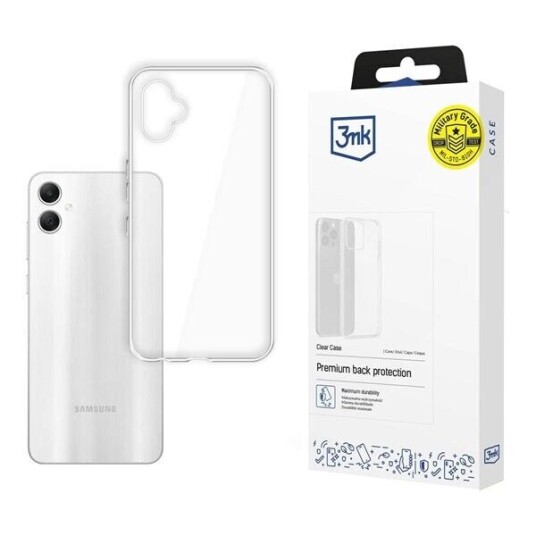 3Mk Mobildeksel Clear Case til Samsung Galaxy A05 - Minimalistisk Beskyttelse