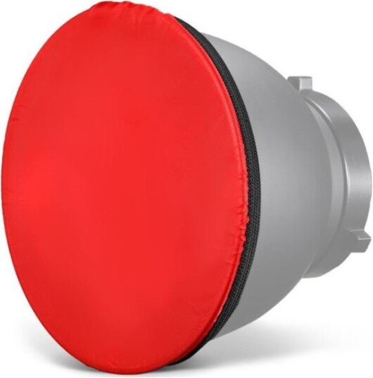 Diffusor til reflektor - Rød - 18 cm