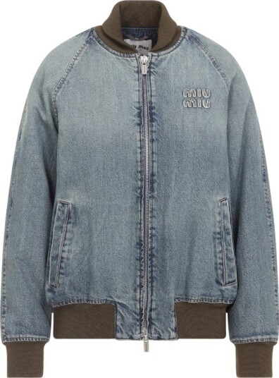 Miu Miu Dame Jakker Blå XS,