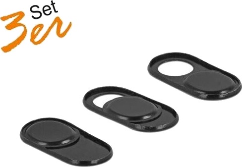 DeLOCK Webcam Dekke 3-pakning for Mobil, Nettbrett og Laptop
