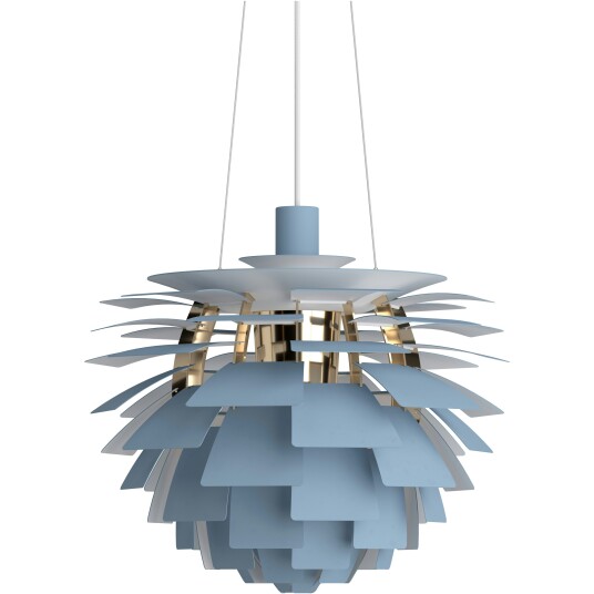 Louis Poulsen PH Artichoke Ø48cm Dusty blue / messing