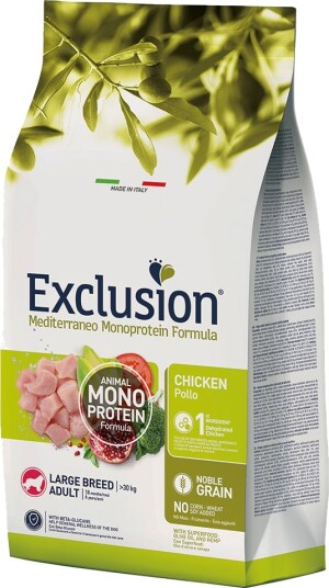 Exclusion Mediterraneo Adult Large Med Kylling 2 X 12 kg