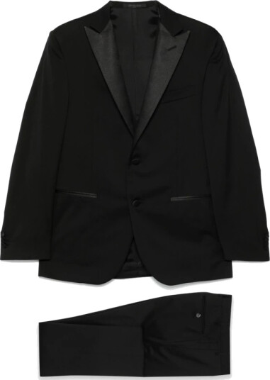 Corneliani Herre Dress Svart 7XL, Corneliani Herre Dress Svart 7XL,