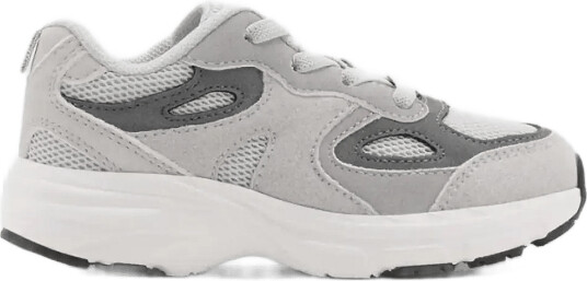 Mango Mixed Trainers With Elastic Lace Grey 23