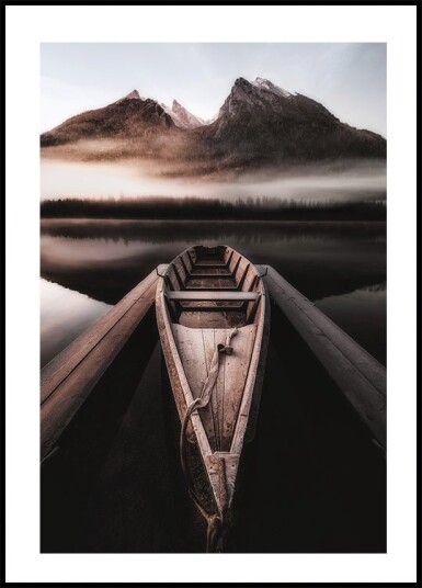Autumn Lake At Hintersee Plakat Plakat / 30x40cm Autumn Lake At Hintersee Plakat Plakat / 30x40cm