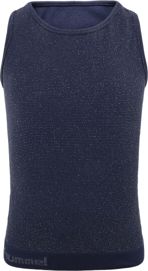 Hummel Hmljr Seamless Glitter Tank Top Navy 146/152 Hummel Hmljr Seamless Glitter Tank Top Navy 146/152