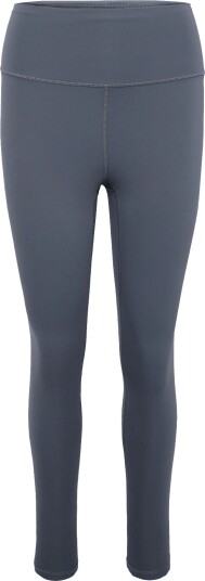 RS Sports Women"s Stretch Tech Back Pocket Tights (Deep Grey/Ace Yellow,Xl,St) DEEP GREY/ACE YELLOW M