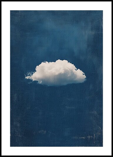 Lone Cloud Plakat Plakat / 70x100cm