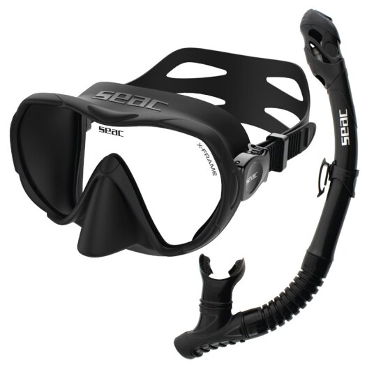 Seac Snorkelsett X-Frame Combo Sort