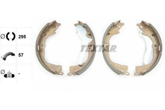 Bremsesko sett TEXTAR 91078700
