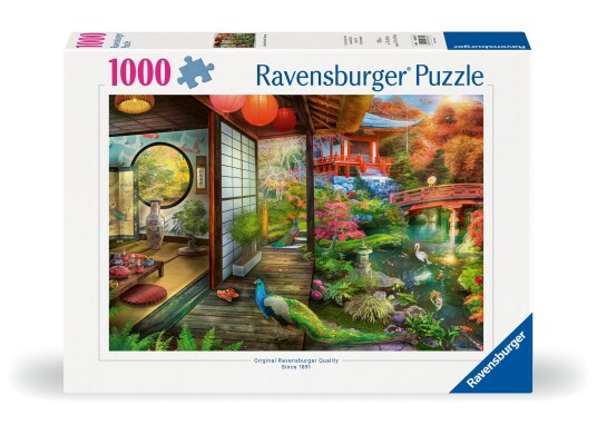 Ravensburger - Puzzle Japanese Garden Teahouse Kyoto 1000p 12000635 Ravensburger - Puzzle Japanese Garden Teahouse Kyoto 1000p 12000635