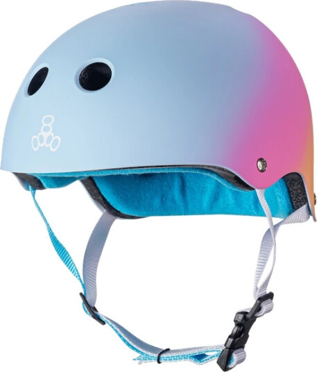 Triple Eight Hjelm - Sertifisert Sweatsaver - Sunset - Triple Eight - L/XL - Sykkelhjelm - Blå Triple Eight Hjelm - Sertifisert Sweatsaver - Sunset - Triple Eight - L/XL - Sykkelhjelm - Blå
