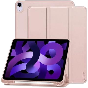 iPad Air 2020/2022/2024 Tech-Protect SmartCase Pen Tri-Fold Folio-deksel Rosa