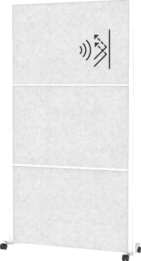 Maul 9611102 Skjerm Lysegrå Fleece