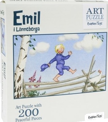 Barbo Toys Emil Art Puzzle 200Pcs Emil Multi/patterned ONE SIZE