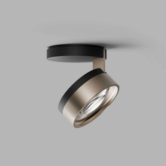 LIGHT POINT Blade C1+ Slim downlight gull/svart Soverom 15 Svart