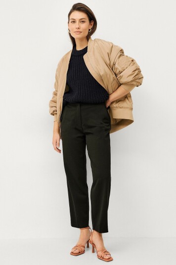 Ellos Collection Bukser Lisa Cropped Svart