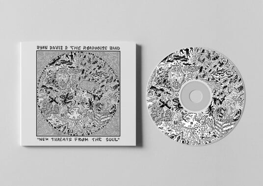 Ryan Davis & The Roadhouse Band  New Threats From the Soul  CD
