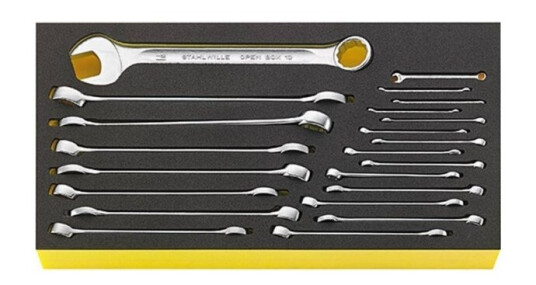 Stahlwille 96830125 Tcs Wt 13A/22 Gaffelnøgle-Sæt