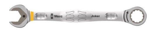 Wera 05073282001, 7/16", Metallisk, Stål, Kromnikkel, Matte, Ce, Gs, Dve