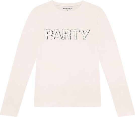 Minymo T Shirt Ls PINK TINT 134