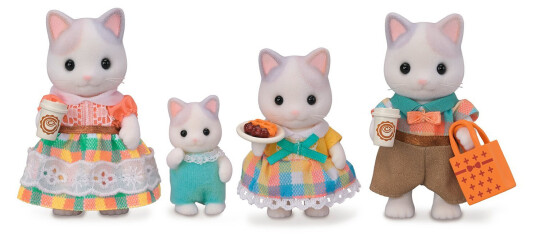 Sylvanian Families Latte Cat Family 5738 Sylvanian Families Latte Cat Family 5738