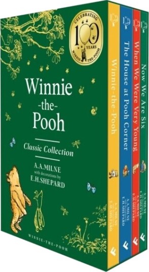 Winnie the Pooh Classic Collection: 4 Book Box Set