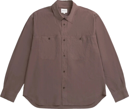 Norse Projects Herre Skjorter Brun S, Norse Projects Herre Skjorter Brun S,