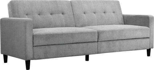 Sovesofa Hartford II 203x83x82 cm Grå 203x83x82 cm Grå