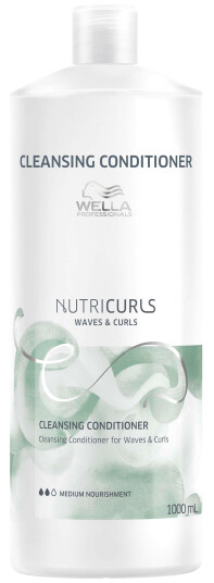 Wella Professionals Nutricurls Cleansing Conditioner Waves & Curl Wella Professionals Nutricurls Cleansing Conditioner Waves & Curl
