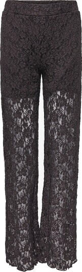 KIDS ONLY Blondebukser Kogleika Straight Lace Pants Jrs Svart