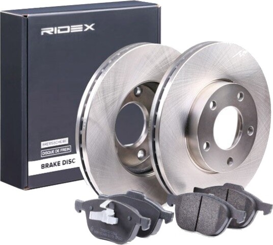 RIDEX 3405B0171 Bremseskiver og -klosser