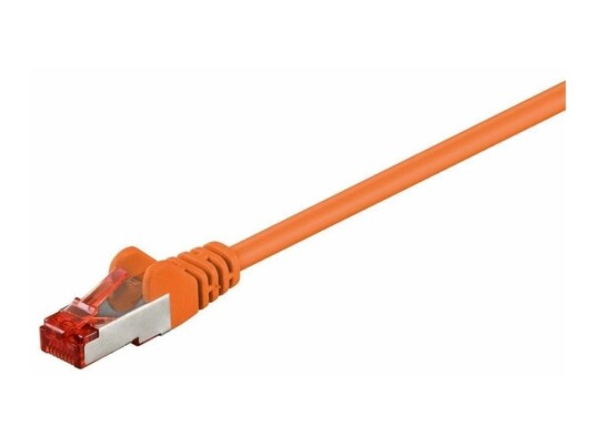 Microconnect Nettverkskabel Rj-45 Hann Til Rj-45 Hann 25 M 6 Mm Sftp Cat 6 Halogenfri Flertrådet Rund Oransje