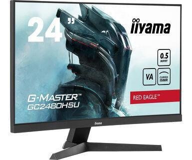 Iiyama G-Master 24" Curved Gaming Skjerm 180Hz VA Full HD Svart Iiyama G-Master 24" Curved Gaming Skjerm 180Hz VA Full HD Svart