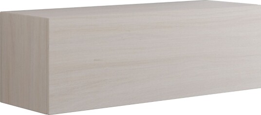 Dansani Calidris Glatt Skap 1 Skuff D40cm Hvit eik / 120cm