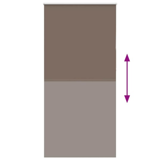 Rullegardin lystette 110x210 cm stoff bredde 105,7 cm polyester 8721158321404