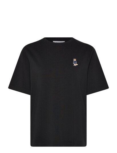 Maison Kitsune Dressed Fox Comfort Tee Shirt   Black   M