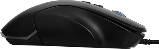 Delux M631 Gamingmus RGB Sort