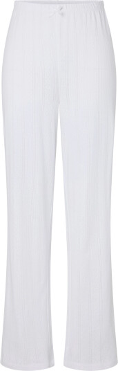 Pieces Pcnilla Pointelle Pant Jrs White XS
