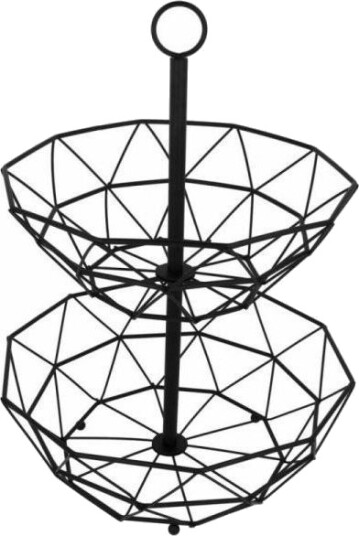 Krisberg Fruktkurv I Etasjer/Flatfat Loft 2533
