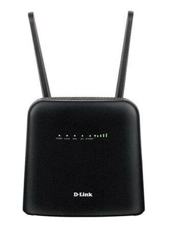 D-Link DWR-960 4G Trådløs Ruter med Dual-band Wi-Fi 5, Sort D-Link DWR-960 4G Trådløs Ruter med Dual-band Wi-Fi 5, Sort
