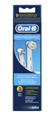 Oral B Ortho Kit Borsthuvud 3-Pack (2st OD17 1st IP17) 3 st