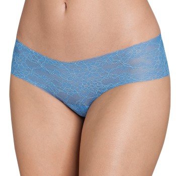 Sloggi Truser Light Lace 2 . 0 Hipster S16 blå 40 Dame