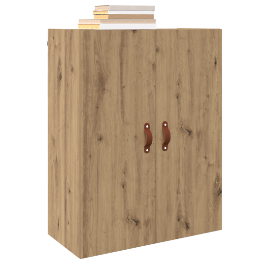  Veggskap Veggmontert Brun 69.5 x 34 x 90 cm Konstruert tre