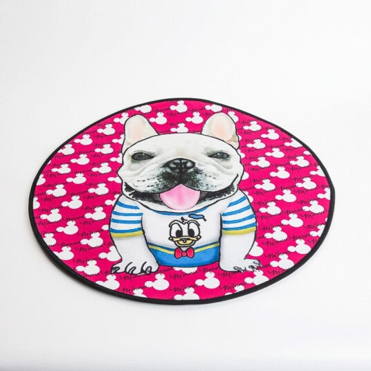 Bulldog Hundematte Hundeteppe I 2 Størrelser