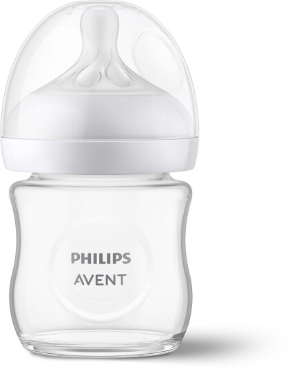 Philips Avent Natural Response Tåteflaske i Glass 120 ml BPA-fri Philips Avent Natural Response Tåteflaske i Glass 120 ml BPA-fri